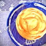 【超簡単】ホットケーキミックスと炊飯器でしっとり薔薇風りんごケーキを作ろう！